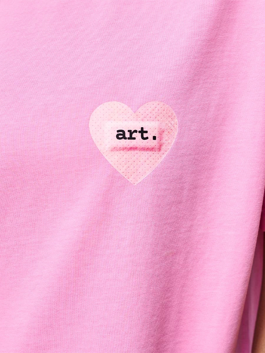 Medvilninė palaidinė su „ART“akcentu