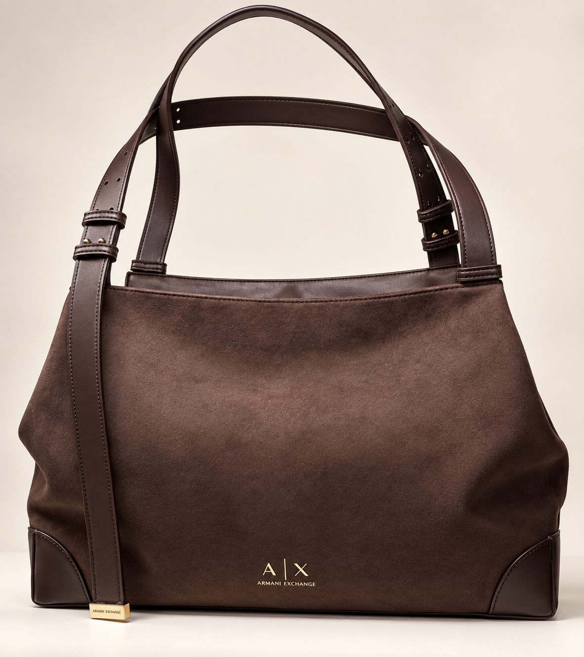 Armani Exchange veliūrinė rankinė
