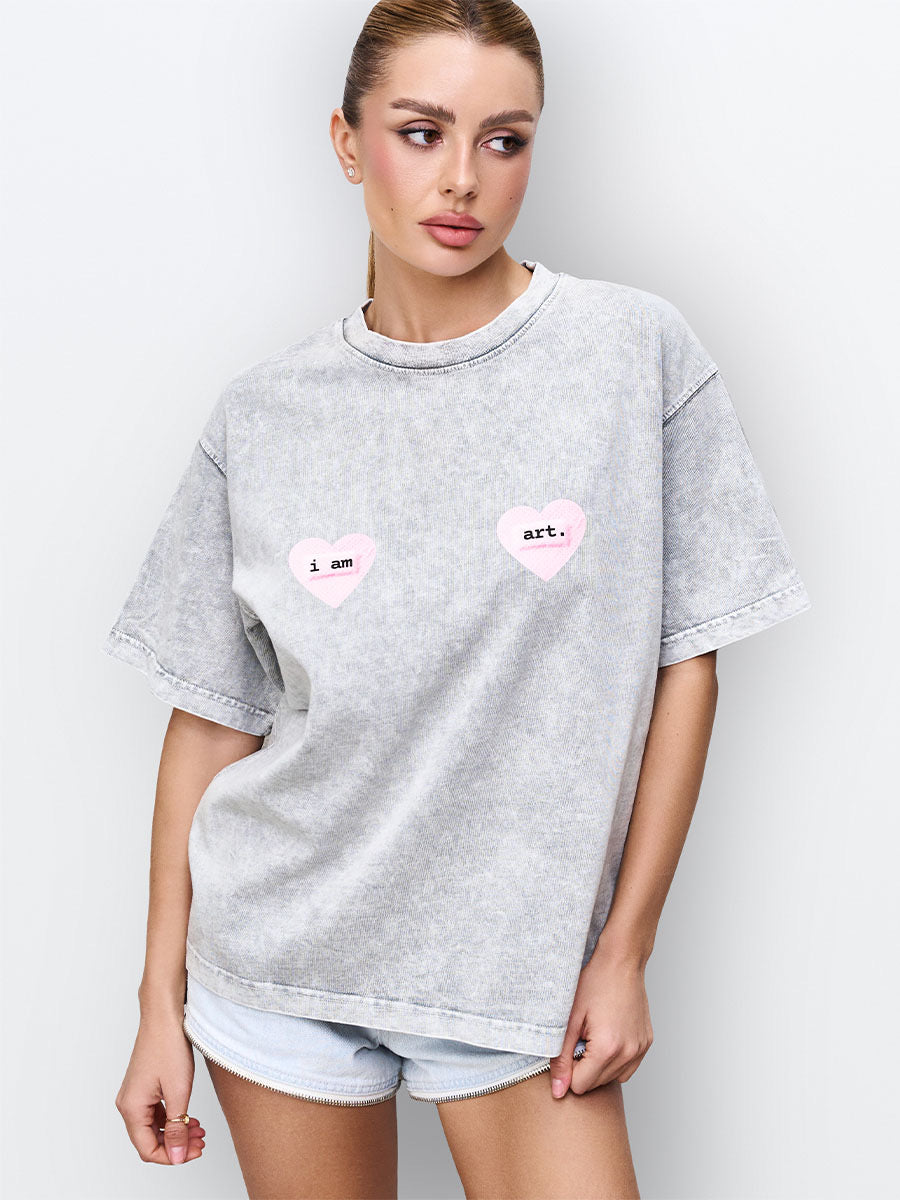 Casual oversize blouse