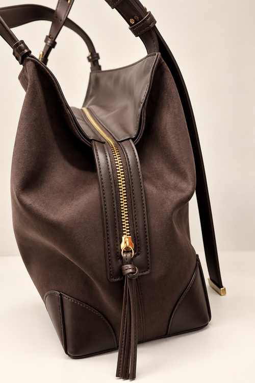 Armani Exchange veliūrinė rankinė