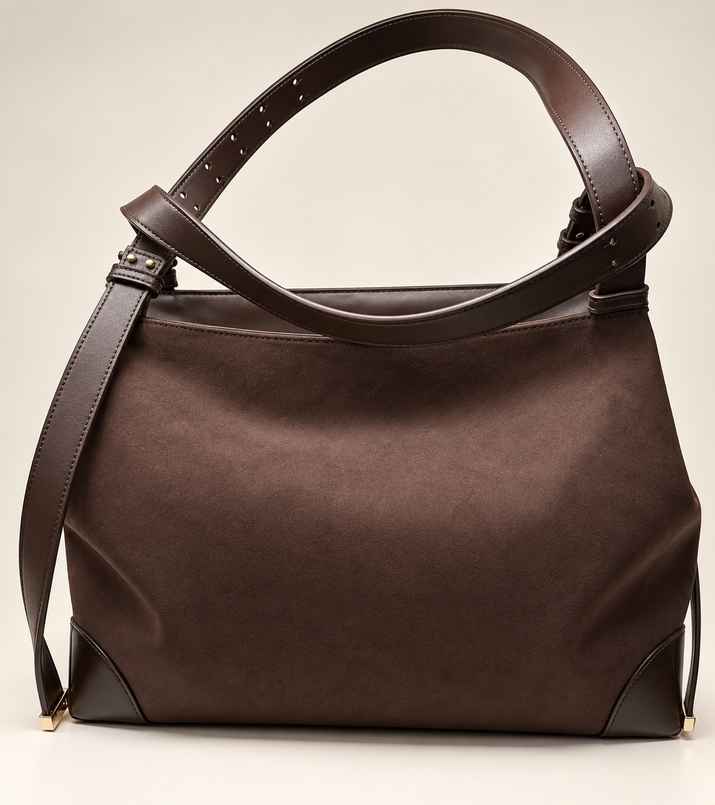 Armani Exchange veliūrinė rankinė
